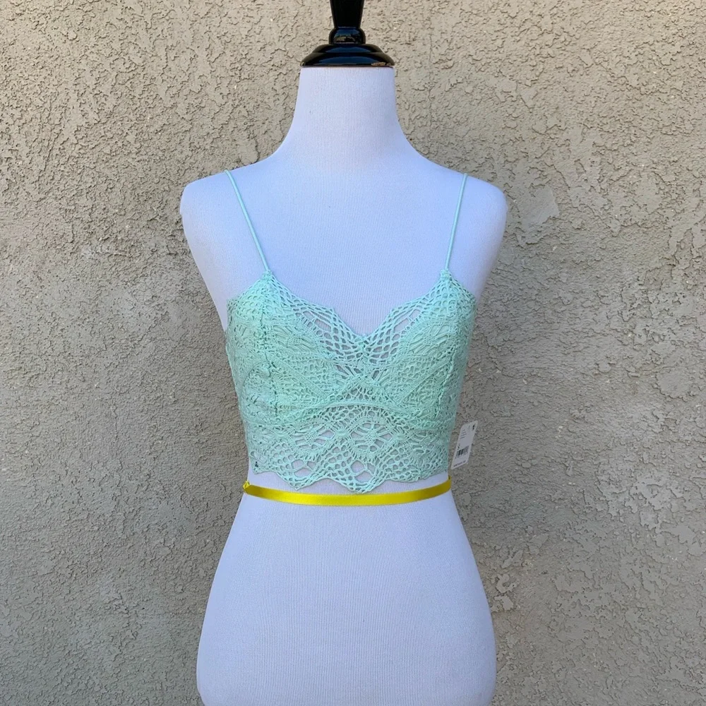 NWT Free People Intimately Free Clear Sky Mariana Bralette